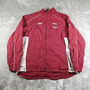Vintage Bauer Jacket Mens Medium Nike Full Zip Greely Hockey Team Embroidered